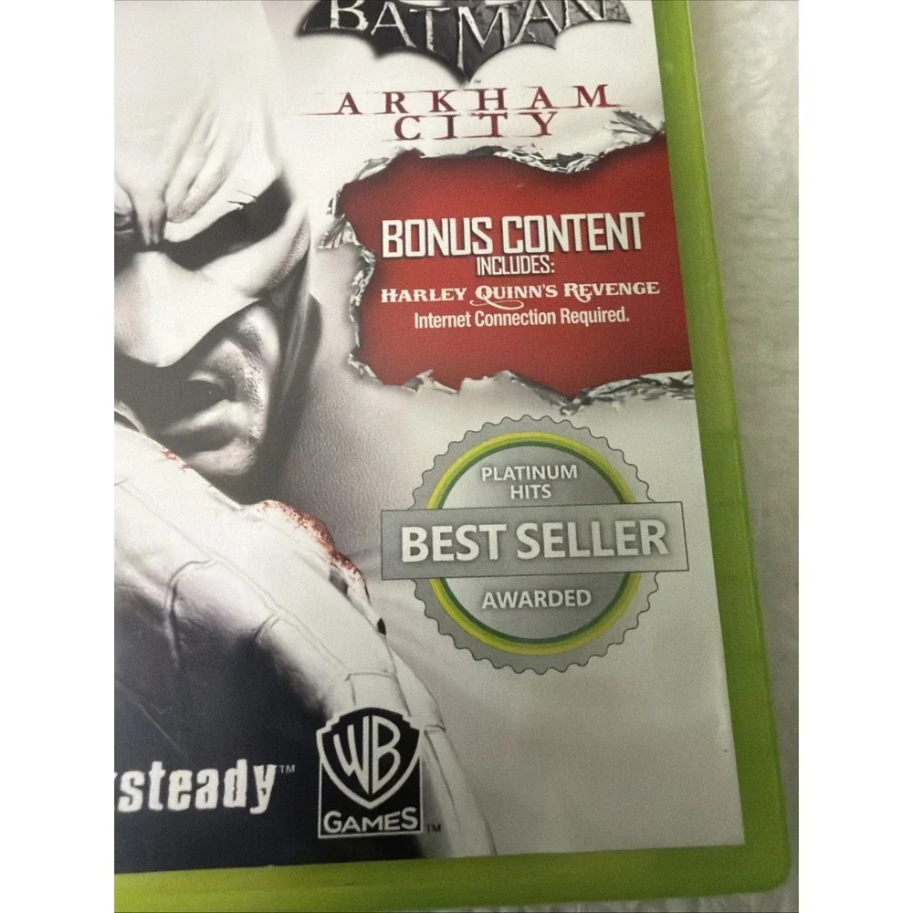Batman Arkham Asylum and City GOTY Editions Xbox 360 CIB Complete in Box
